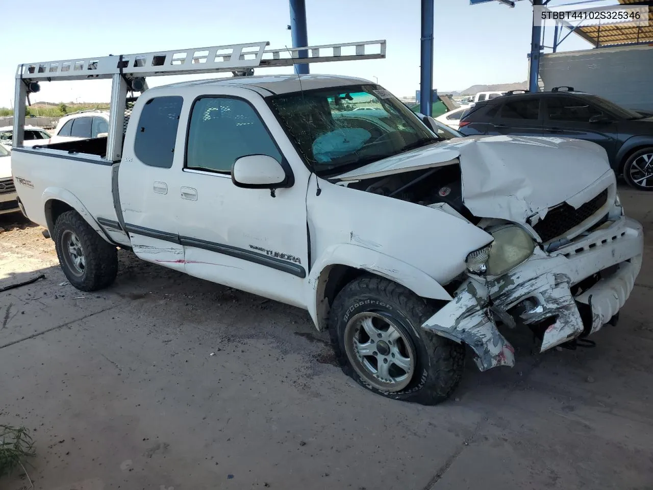 2002 Toyota Tundra Access Cab VIN: 5TBBT44102S325346 Lot: 68948134