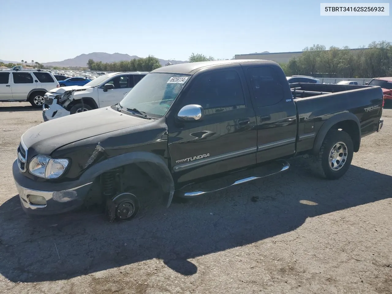 2002 Toyota Tundra Access Cab VIN: 5TBRT34162S256932 Lot: 69258114