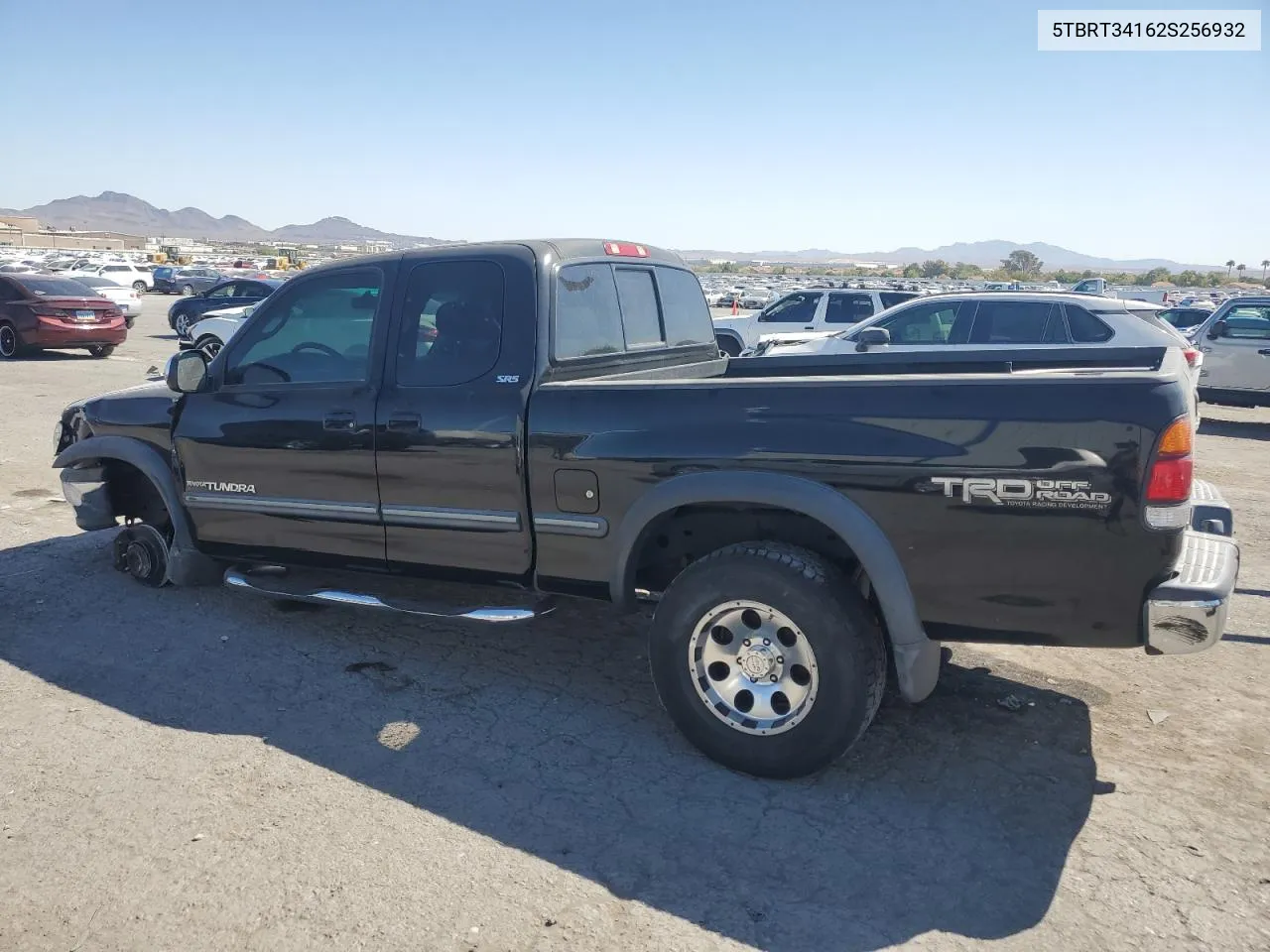 2002 Toyota Tundra Access Cab VIN: 5TBRT34162S256932 Lot: 69258114