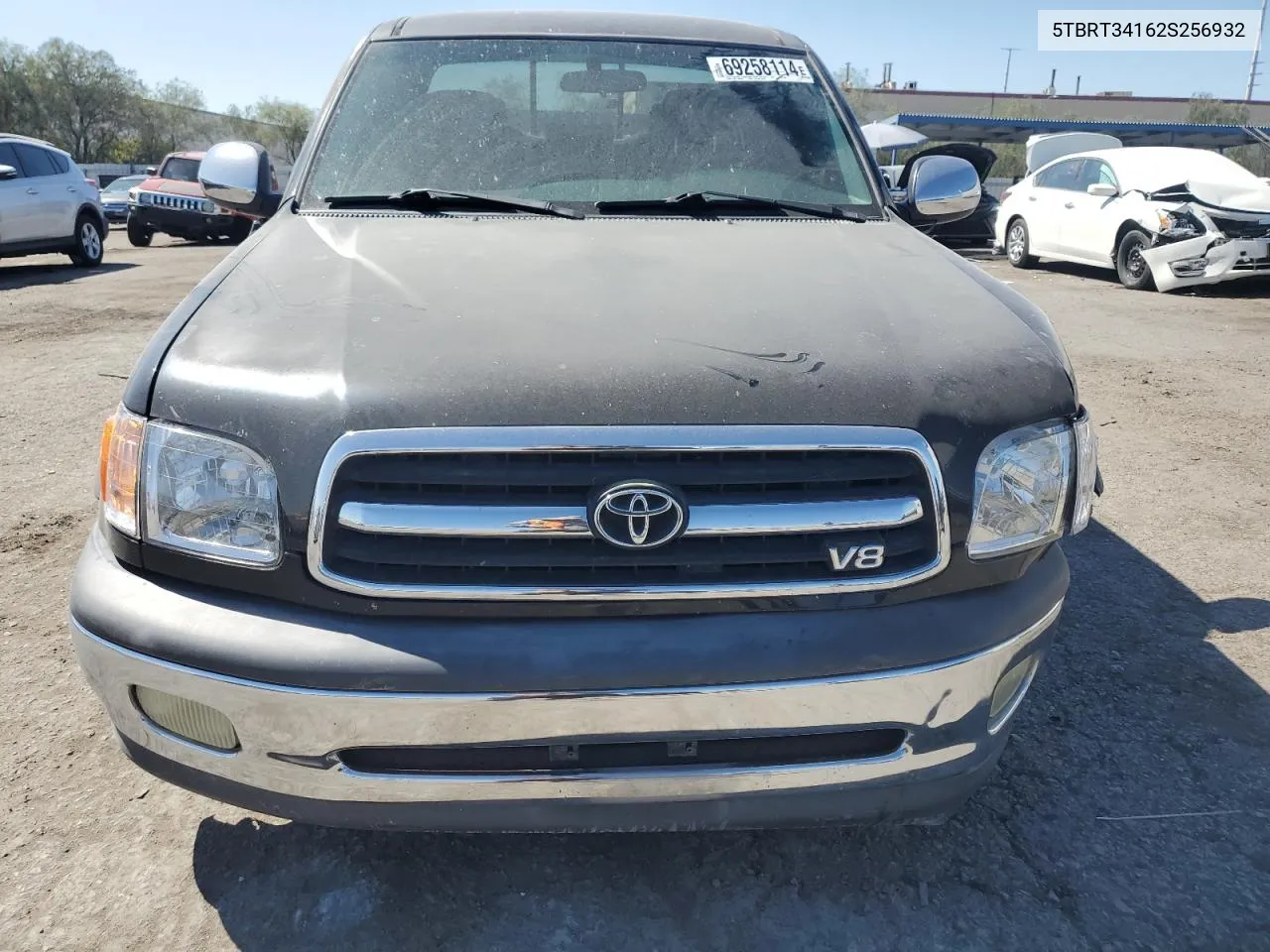 2002 Toyota Tundra Access Cab VIN: 5TBRT34162S256932 Lot: 69258114