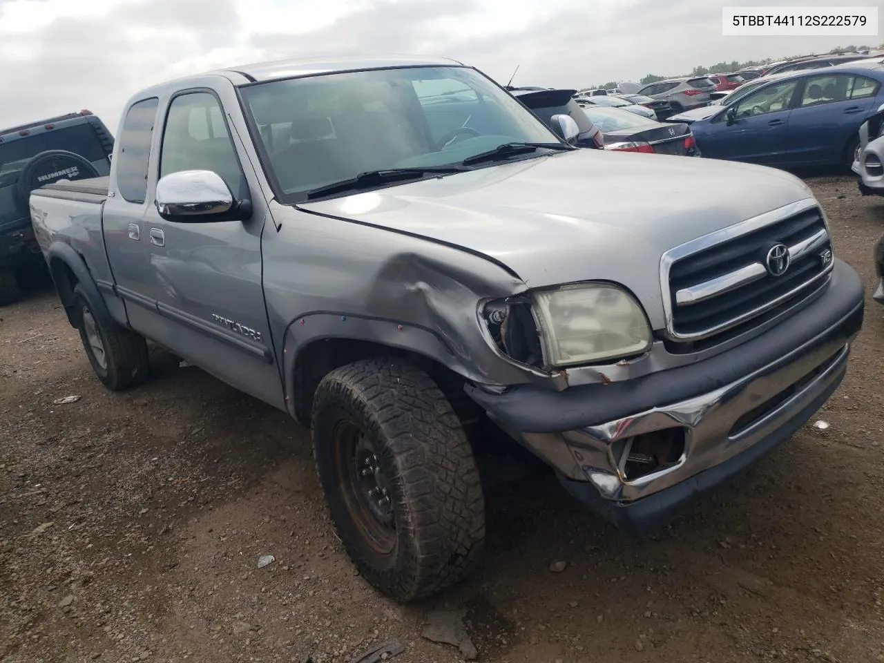 2002 Toyota Tundra Access Cab VIN: 5TBBT44112S222579 Lot: 69398274