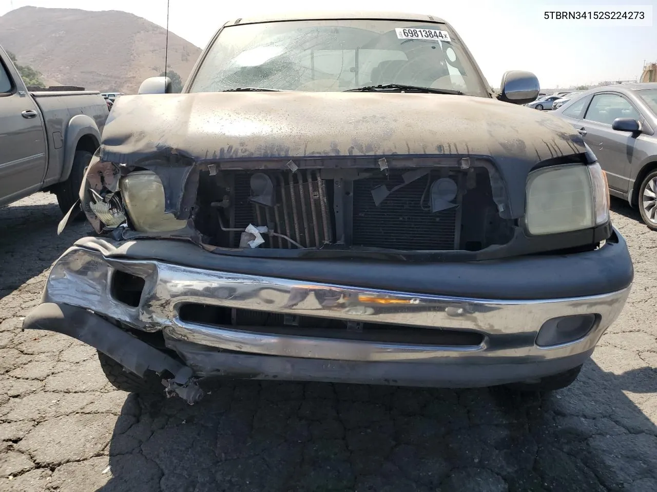 2002 Toyota Tundra Access Cab Sr5 VIN: 5TBRN34152S224273 Lot: 69813844