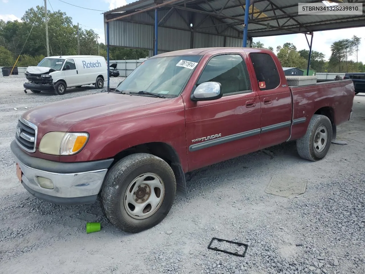 5TBRN34132S239810 2002 Toyota Tundra Access Cab Sr5