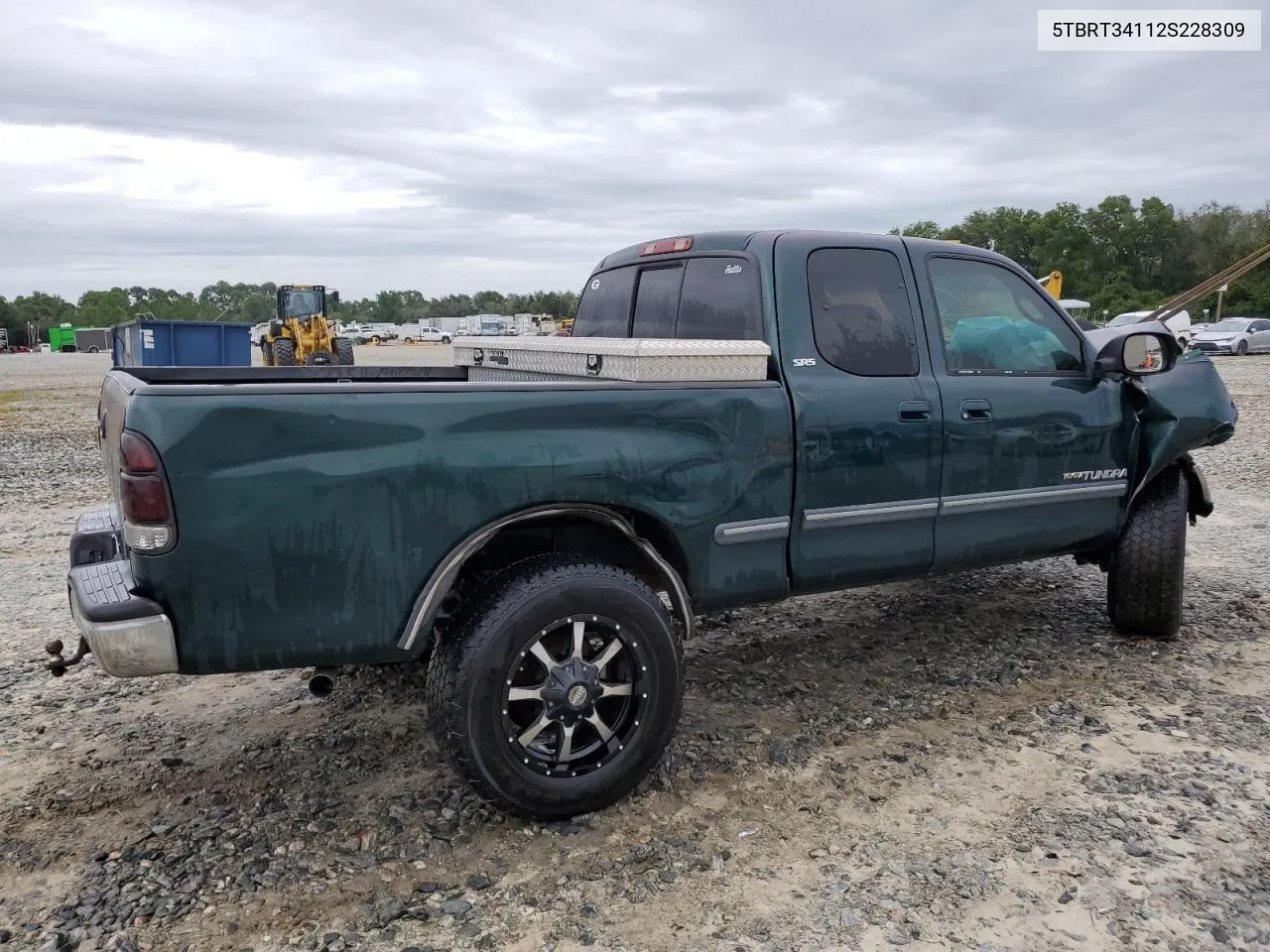 2002 Toyota Tundra Access Cab VIN: 5TBRT34112S228309 Lot: 70976194