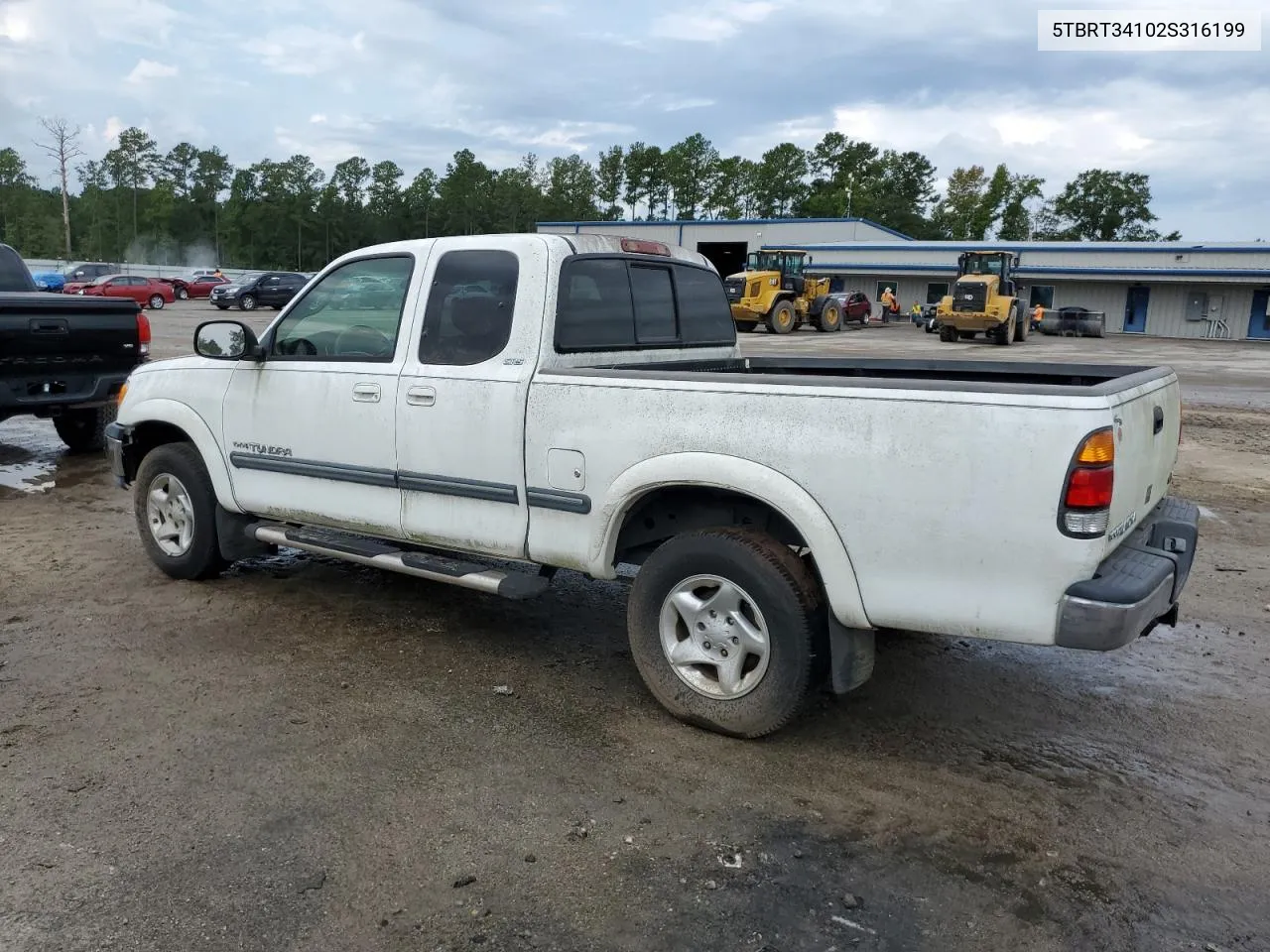 2002 Toyota Tundra Access Cab VIN: 5TBRT34102S316199 Lot: 72319854