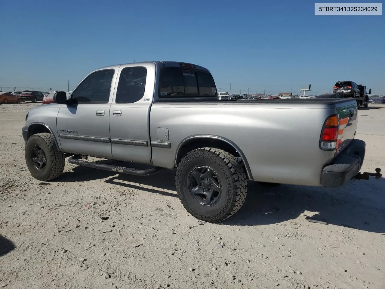 2002 Toyota Tundra Access Cab VIN: 5TBRT34132S234029 Lot: 72967984