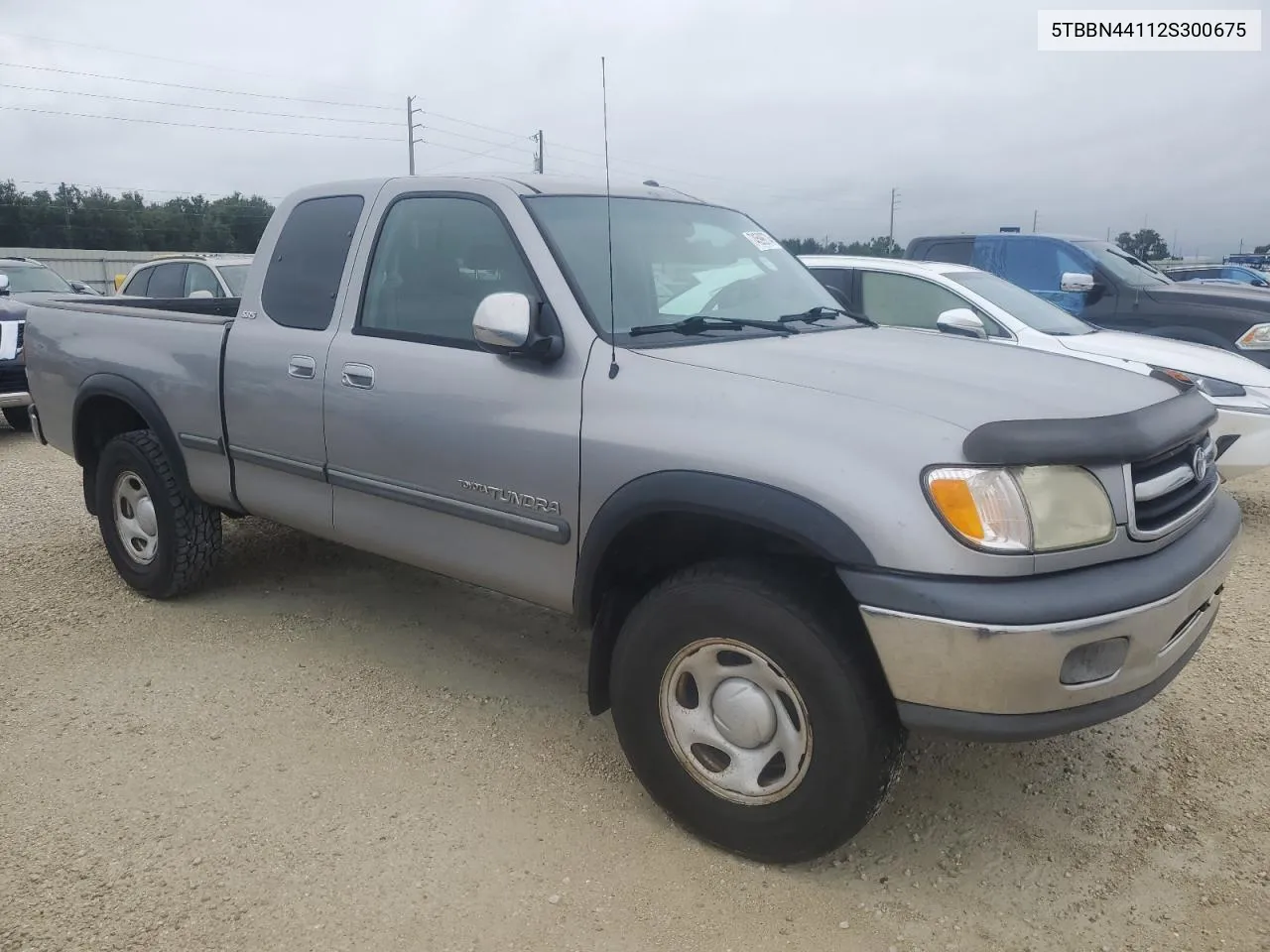 2002 Toyota Tundra Access Cab Sr5 VIN: 5TBBN44112S300675 Lot: 74599774