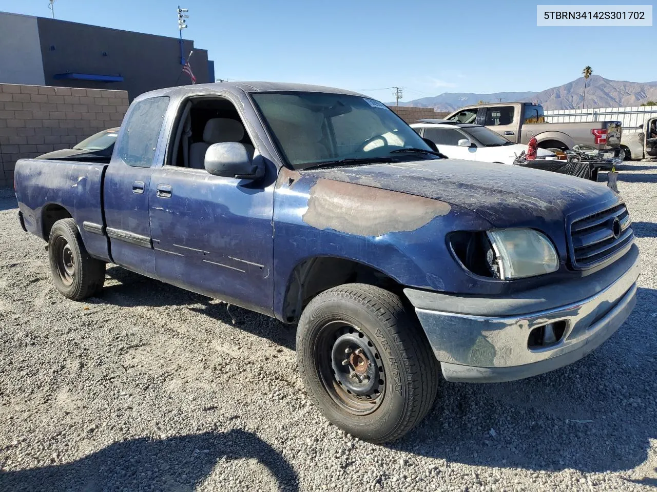 5TBRN34142S301702 2002 Toyota Tundra Access Cab Sr5