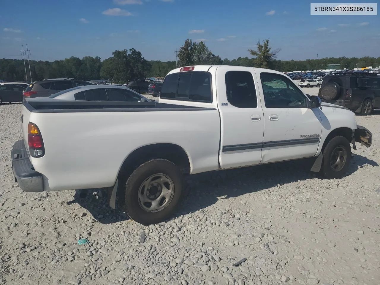 2002 Toyota Tundra Access Cab Sr5 VIN: 5TBRN341X2S286185 Lot: 75536664