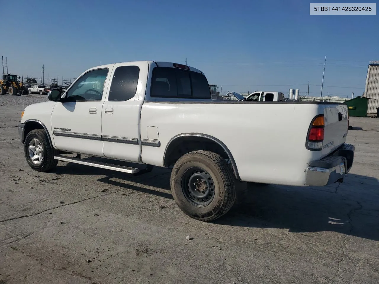 2002 Toyota Tundra Access Cab VIN: 5TBBT44142S320425 Lot: 76263964