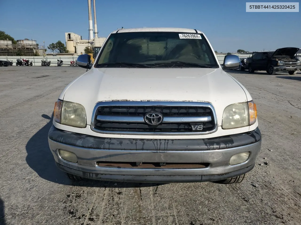 2002 Toyota Tundra Access Cab VIN: 5TBBT44142S320425 Lot: 76263964