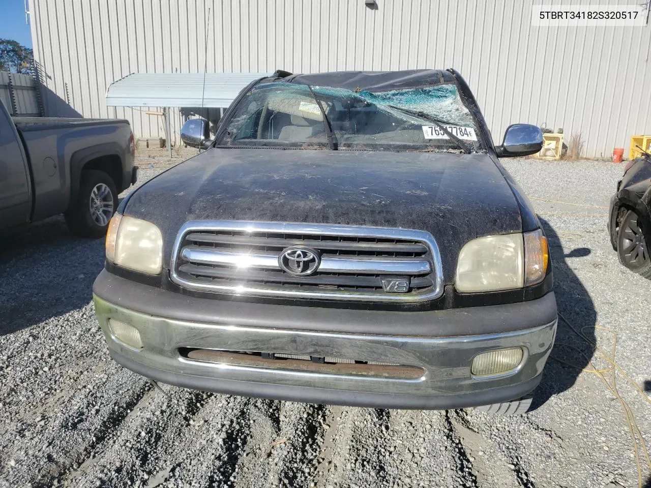 2002 Toyota Tundra Access Cab VIN: 5TBRT34182S320517 Lot: 76547784