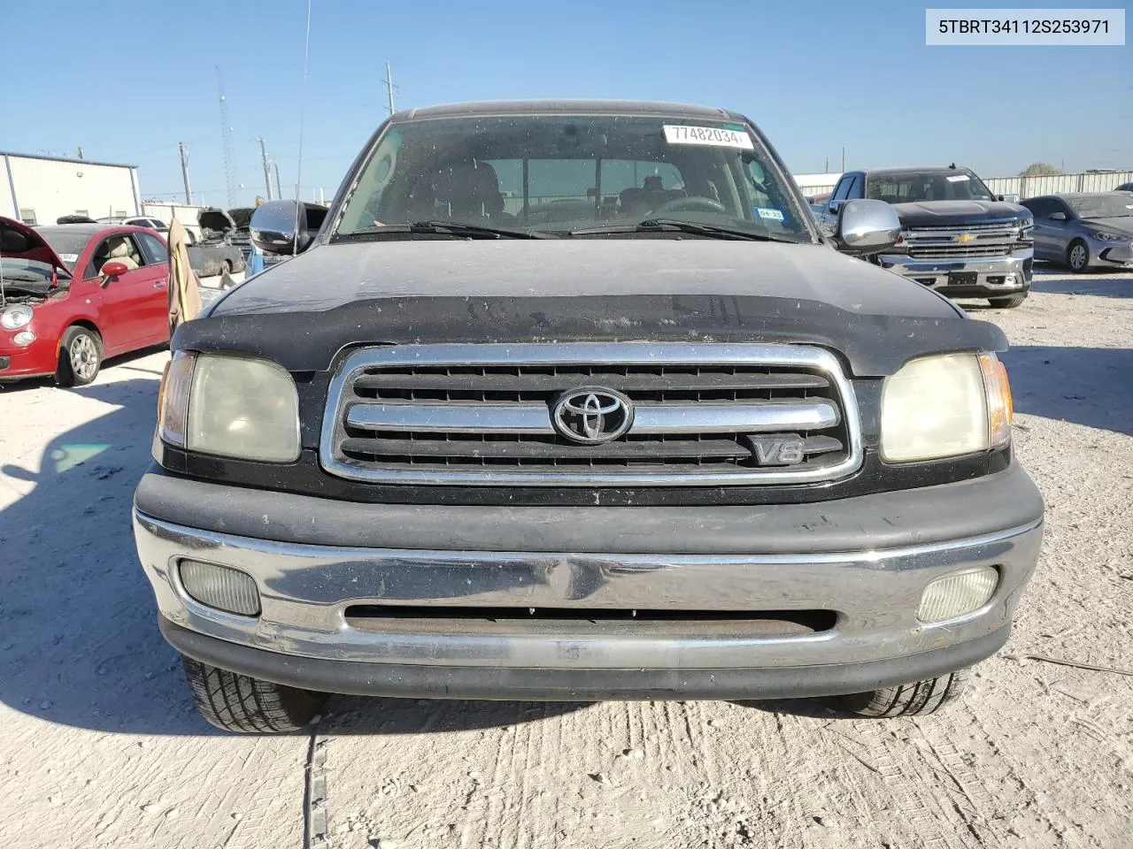 2002 Toyota Tundra Access Cab VIN: 5TBRT34112S253971 Lot: 77482034