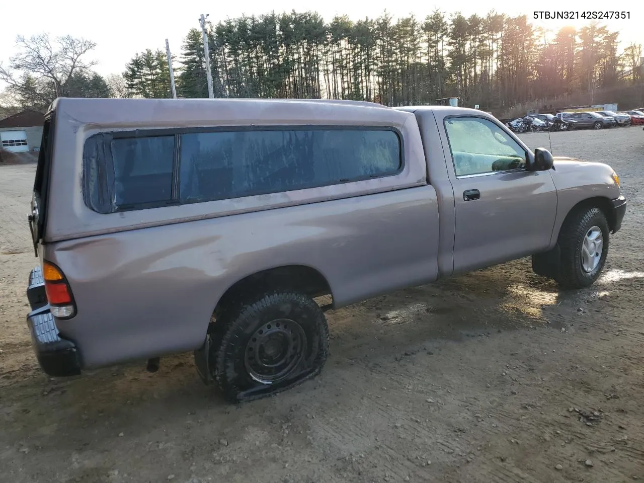 2002 Toyota Tundra VIN: 5TBJN32142S247351 Lot: 78580094