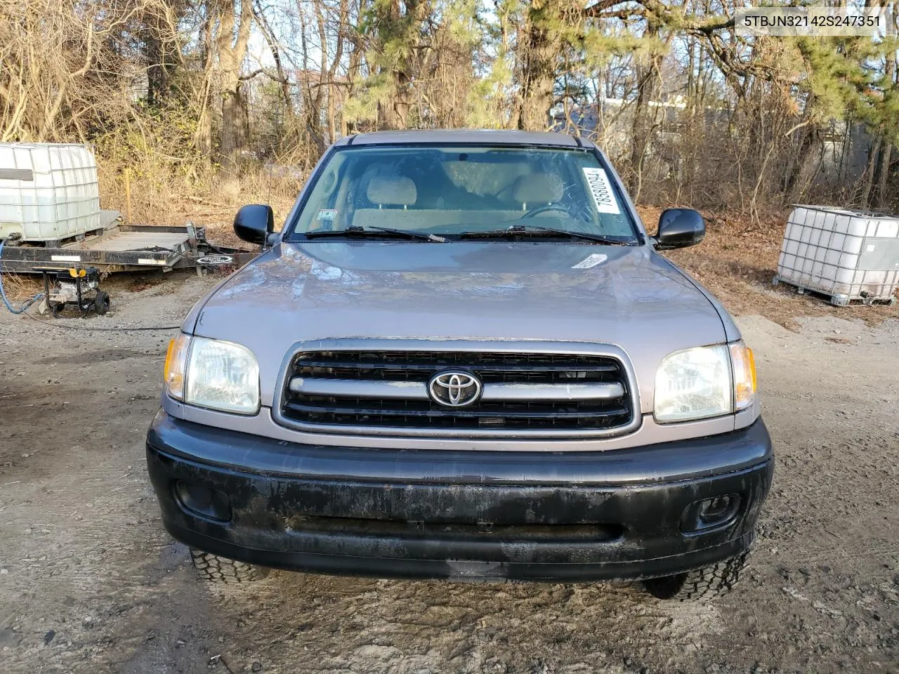 2002 Toyota Tundra VIN: 5TBJN32142S247351 Lot: 78580094