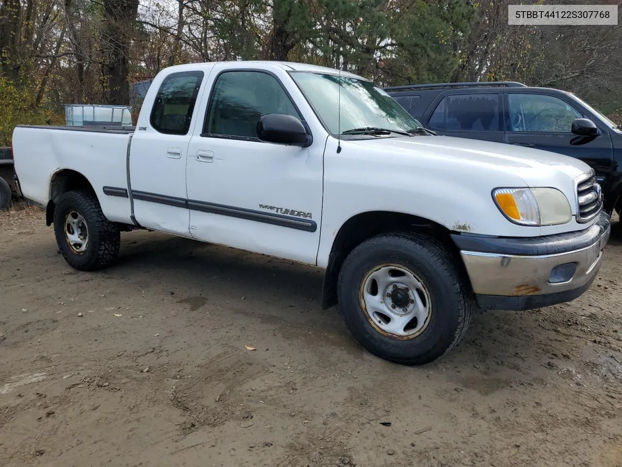 2002 Toyota Tundra Access Cab VIN: 5TBBT44122S307768 Lot: 78815024