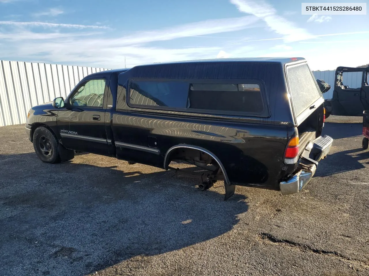 2002 Toyota Tundra Sr5 VIN: 5TBKT44152S286480 Lot: 78818714