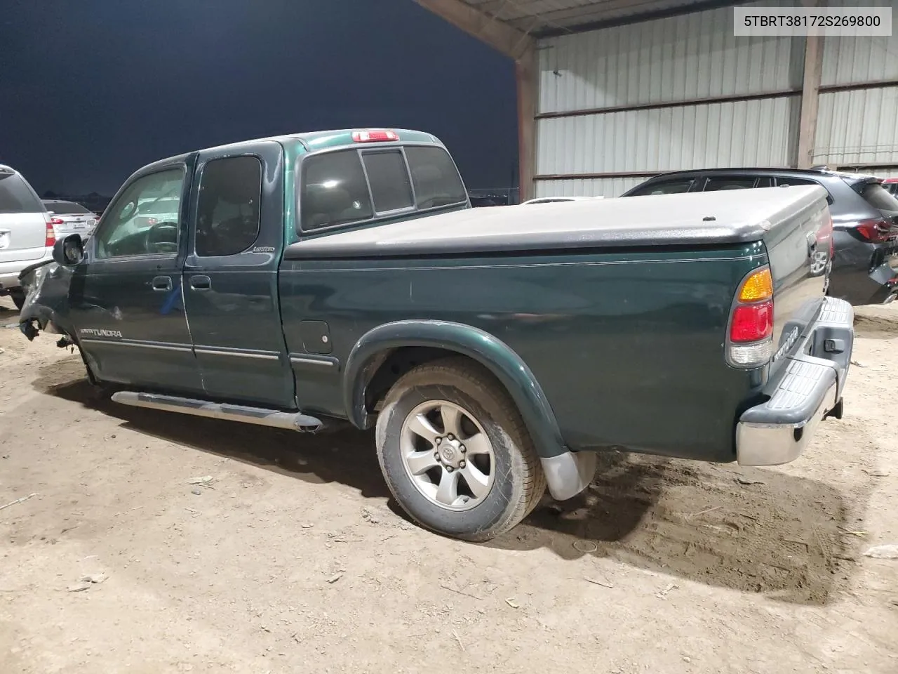 2002 Toyota Tundra Access Cab Limited VIN: 5TBRT38172S269800 Lot: 78867444