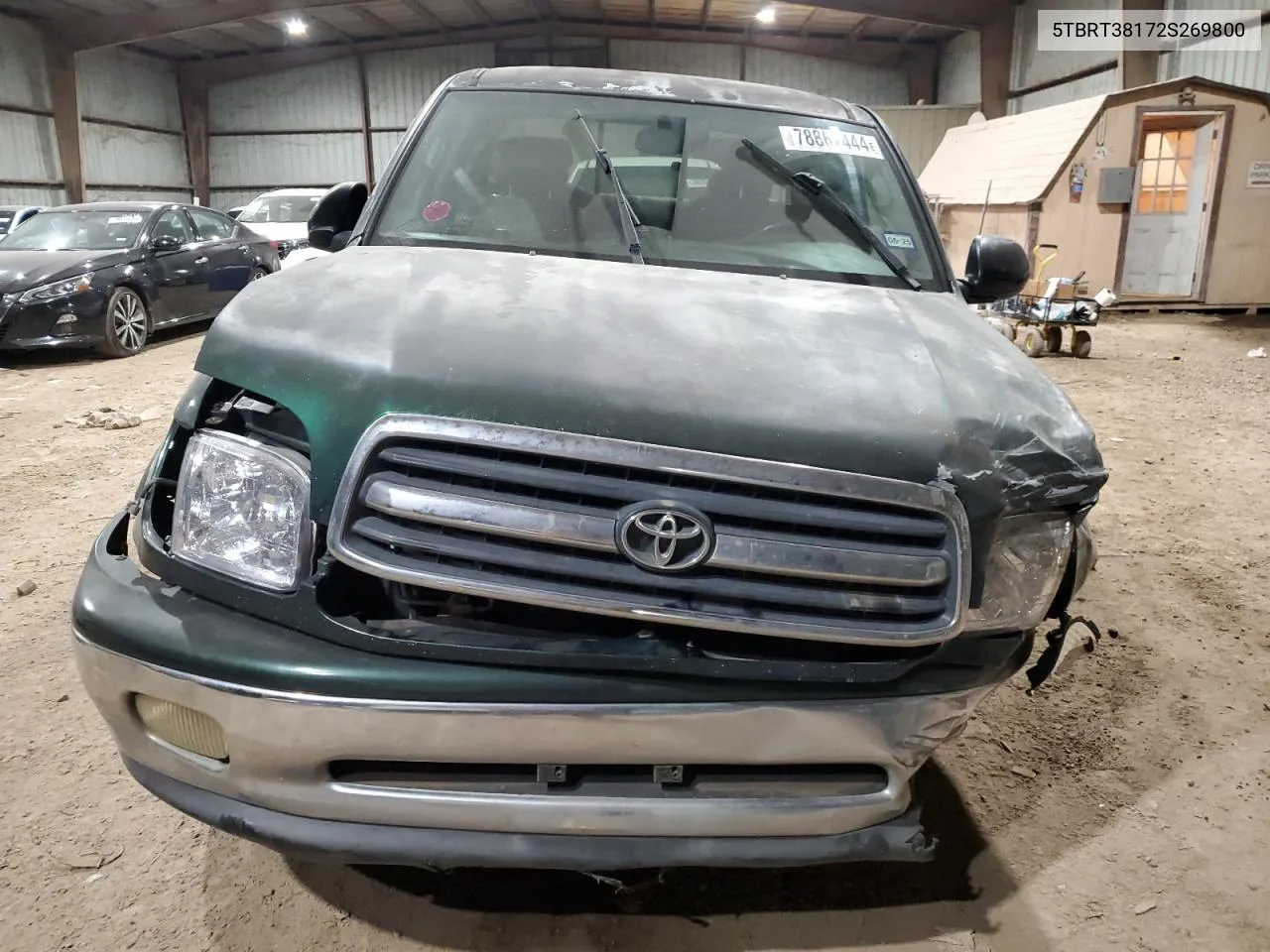 2002 Toyota Tundra Access Cab Limited VIN: 5TBRT38172S269800 Lot: 78867444