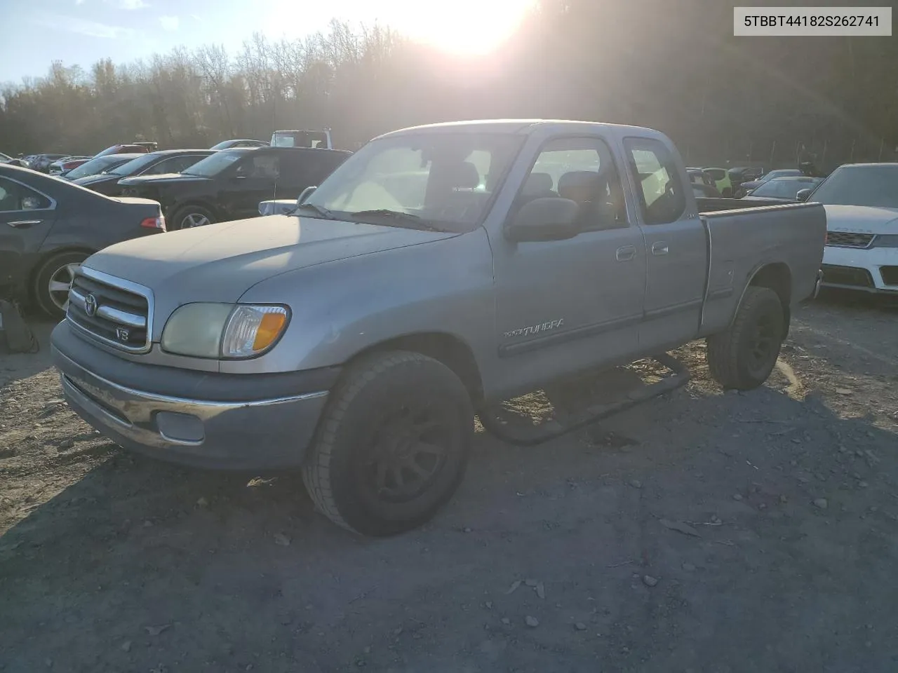 2002 Toyota Tundra Access Cab VIN: 5TBBT44182S262741 Lot: 78871914