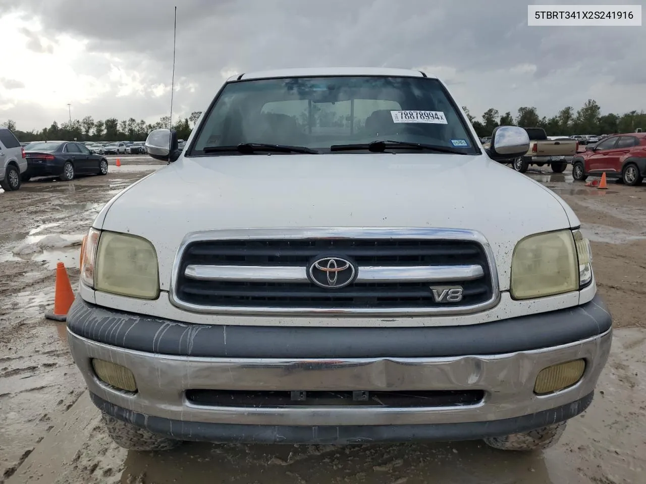 2002 Toyota Tundra Access Cab VIN: 5TBRT341X2S241916 Lot: 78878994