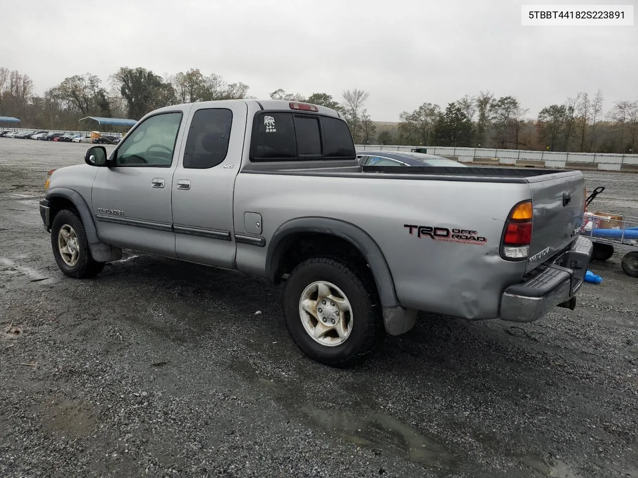 2002 Toyota Tundra Access Cab VIN: 5TBBT44182S223891 Lot: 79318414