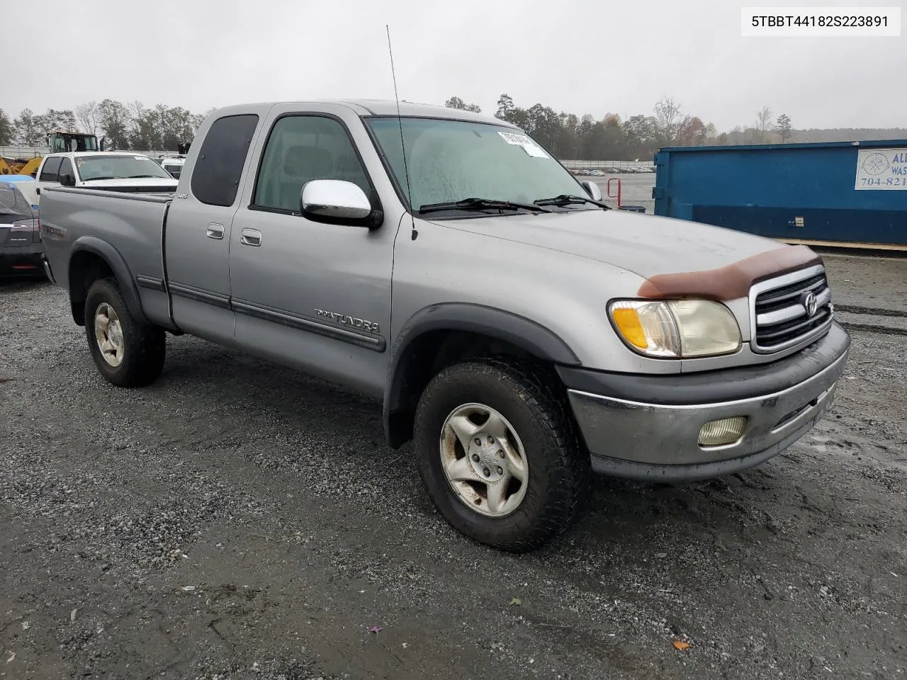 2002 Toyota Tundra Access Cab VIN: 5TBBT44182S223891 Lot: 79318414