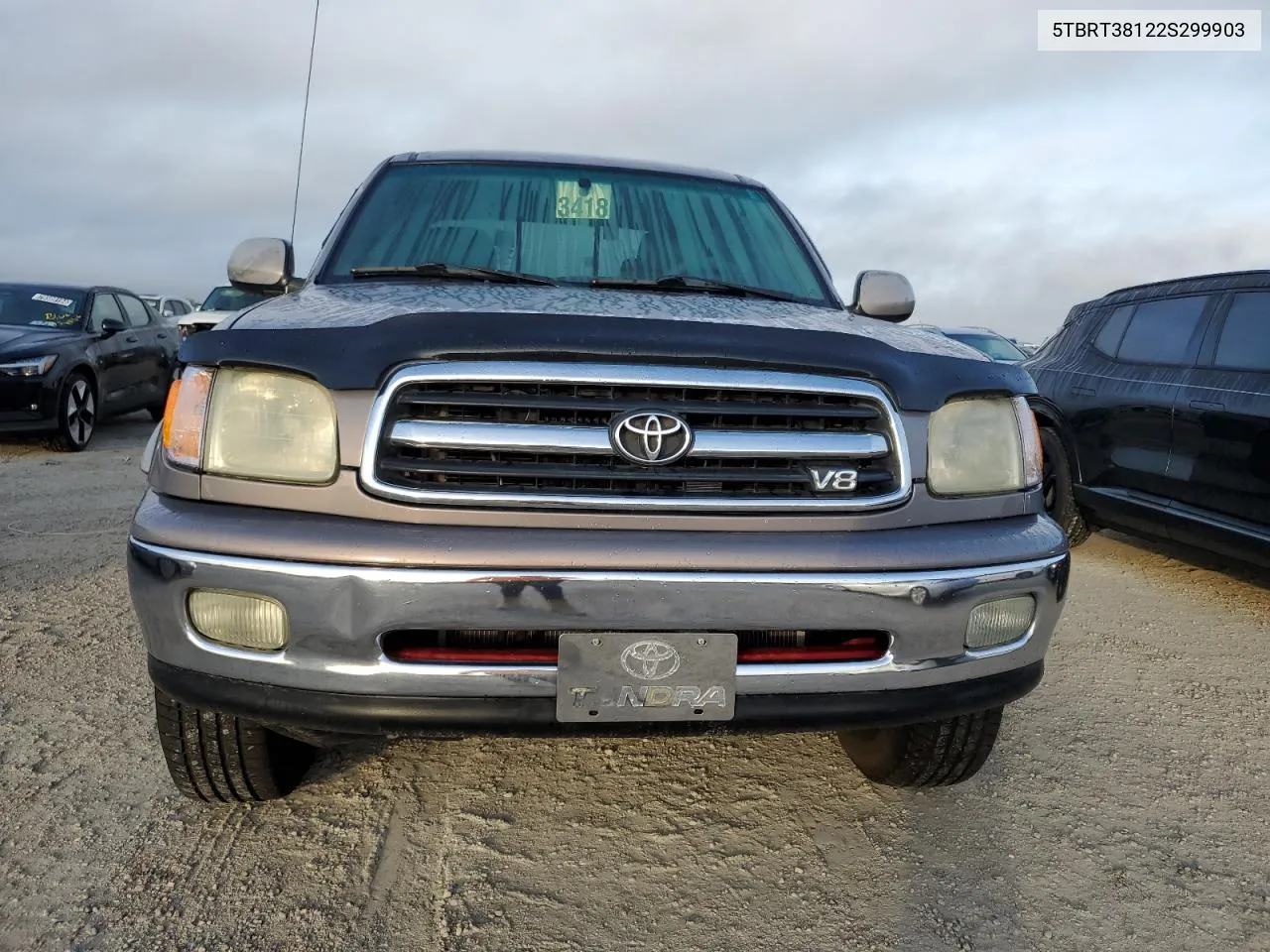 2002 Toyota Tundra Access Cab Limited VIN: 5TBRT38122S299903 Lot: 79517384