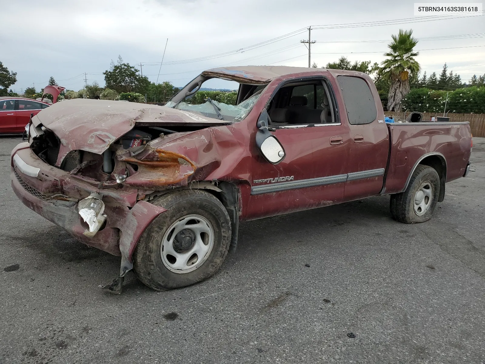 5TBRN34163S381618 2003 Toyota Tundra Access Cab Sr5