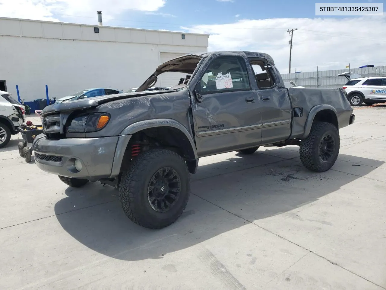 2003 Toyota Tundra Access Cab Limited VIN: 5TBBT48133S425307 Lot: 55655794