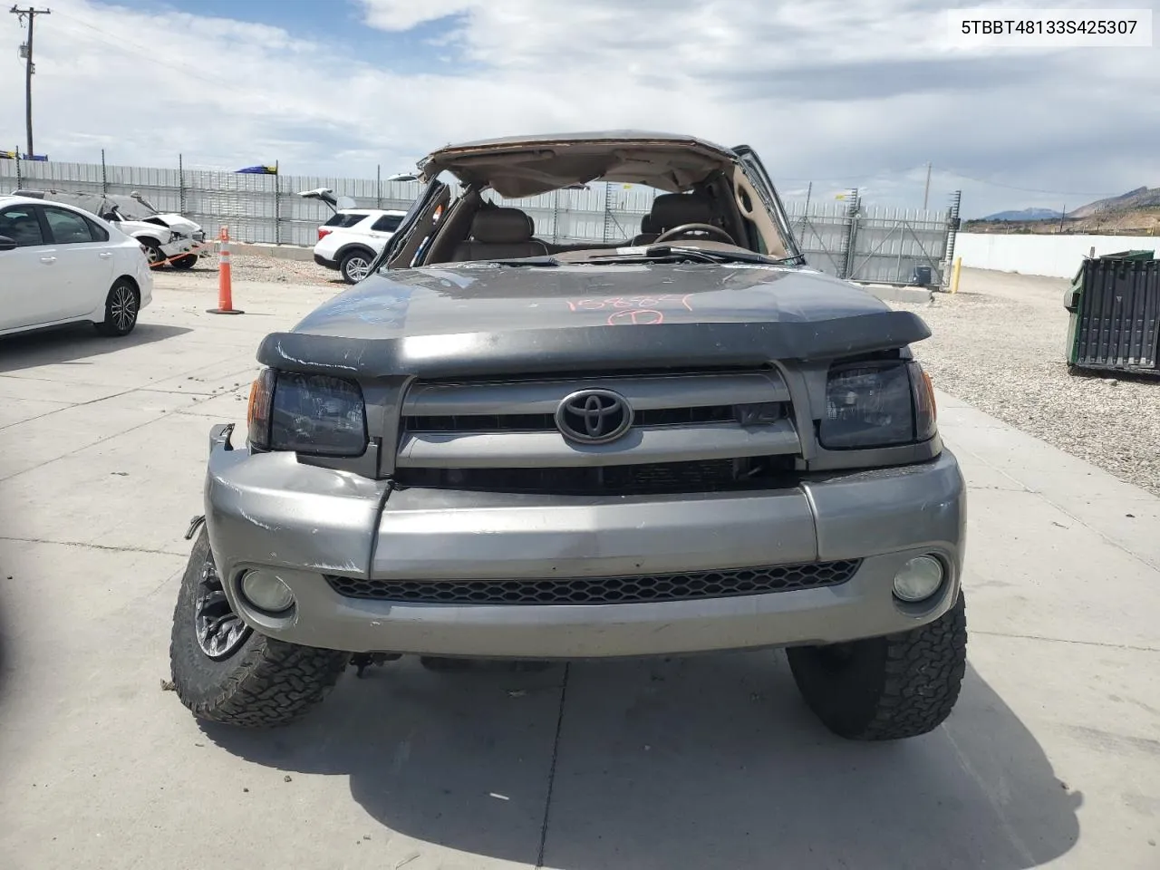 2003 Toyota Tundra Access Cab Limited VIN: 5TBBT48133S425307 Lot: 55655794