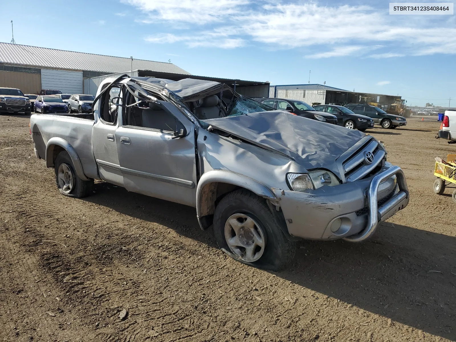 2003 Toyota Tundra Access Cab Sr5 VIN: 5TBRT34123S408464 Lot: 57498844