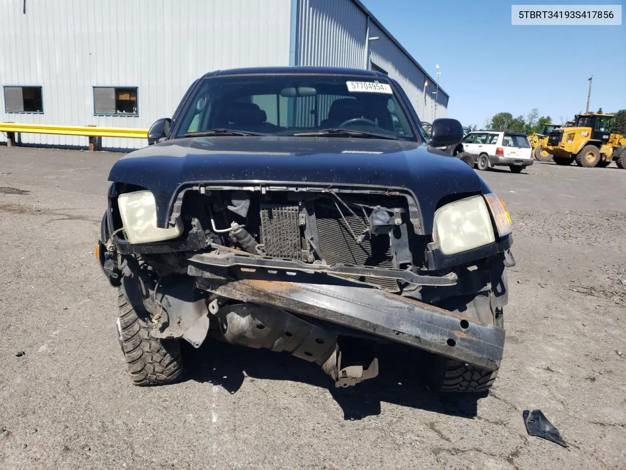 2003 Toyota Tundra Access Cab Sr5 VIN: 5TBRT34193S417856 Lot: 57704954