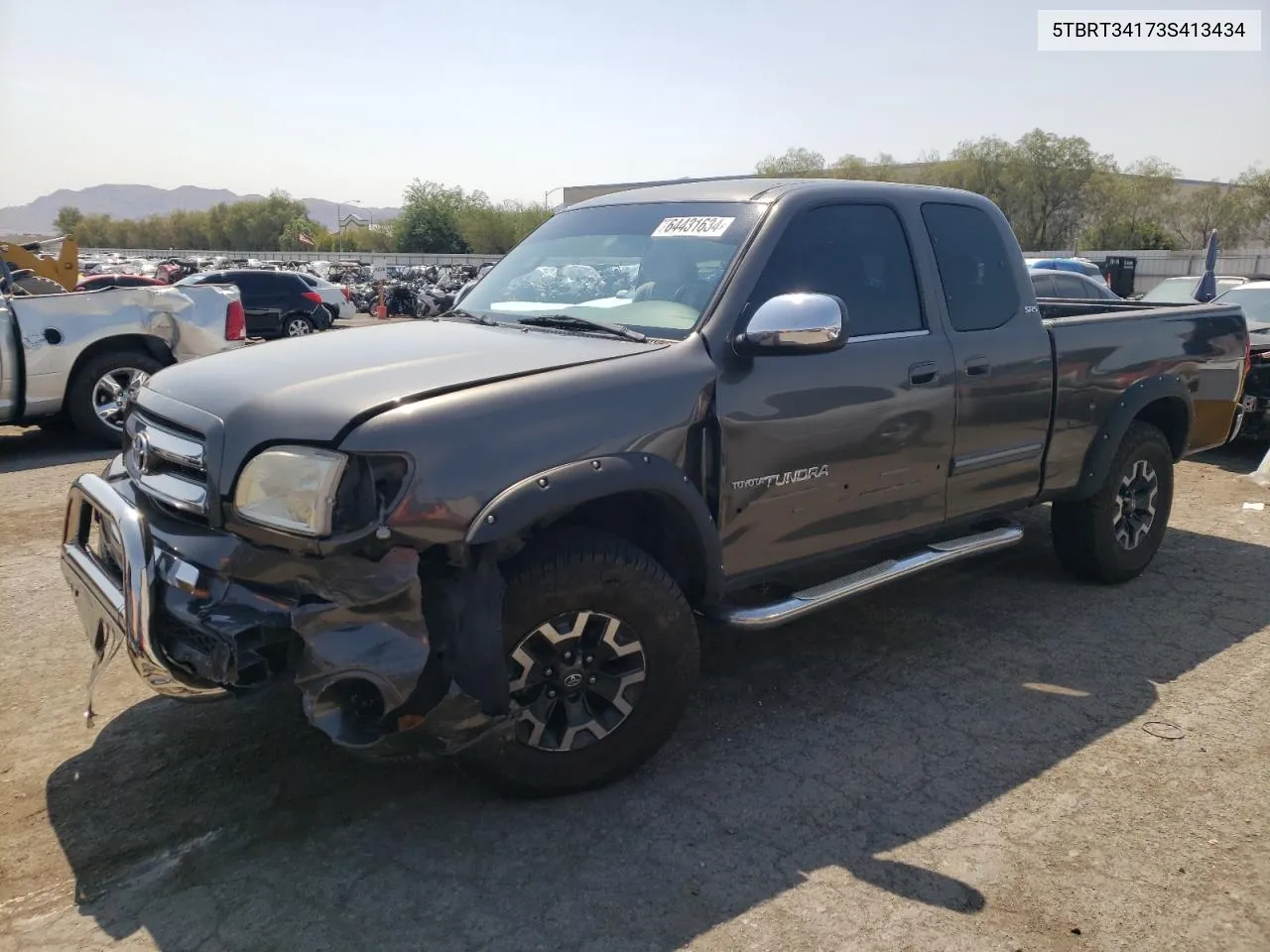 2003 Toyota Tundra Access Cab Sr5 VIN: 5TBRT34173S413434 Lot: 64431634