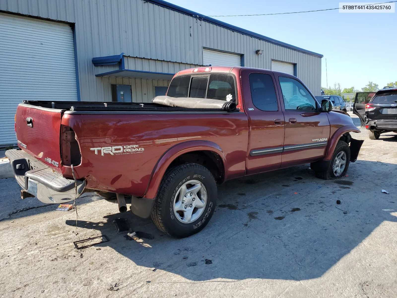 5TBBT44143S425760 2003 Toyota Tundra Access Cab Sr5