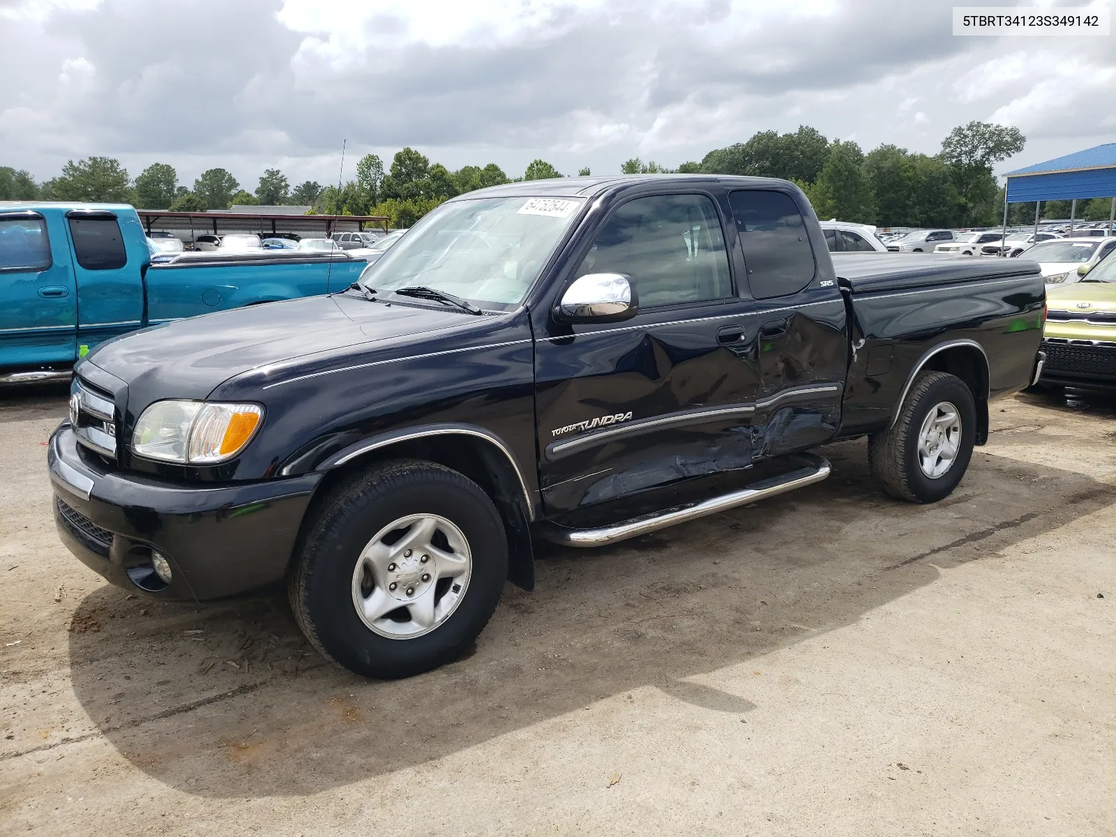 2003 Toyota Tundra Access Cab Sr5 VIN: 5TBRT34123S349142 Lot: 64752544