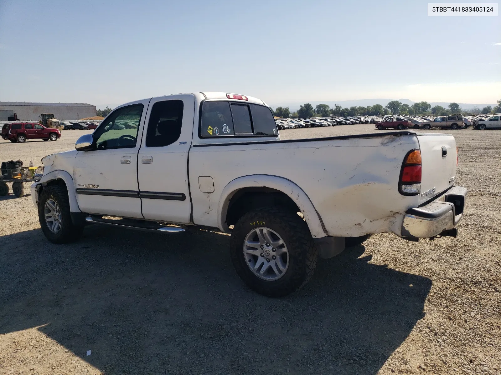 2003 Toyota Tundra Access Cab Sr5 VIN: 5TBBT44183S405124 Lot: 66242674