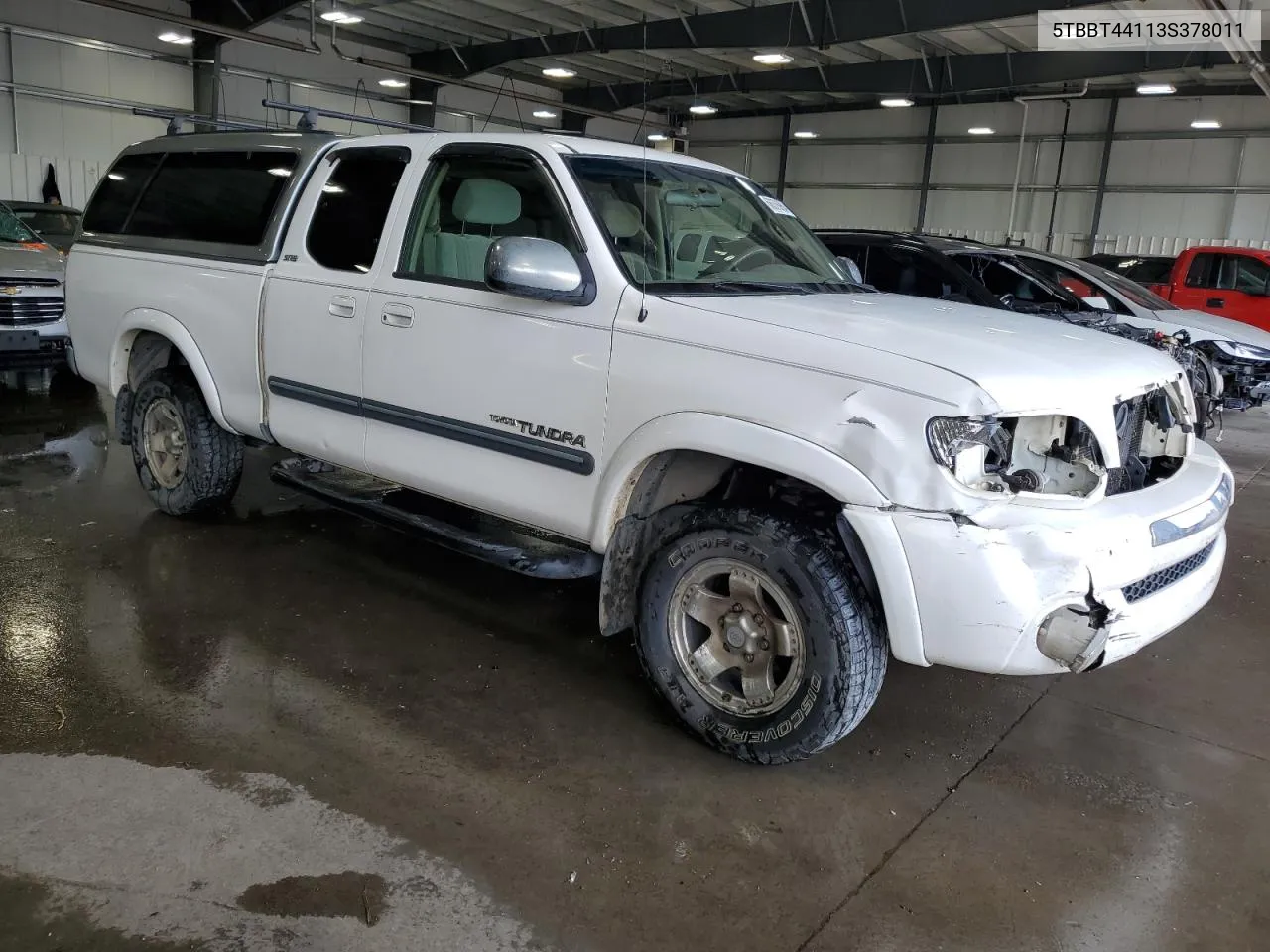 5TBBT44113S378011 2003 Toyota Tundra Access Cab Sr5