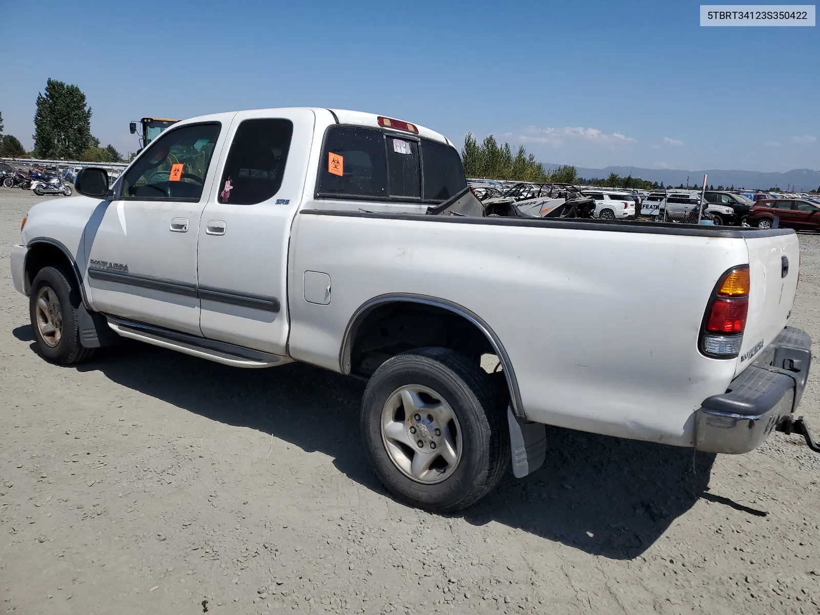 2003 Toyota Tundra Access Cab Sr5 VIN: 5TBRT34123S350422 Lot: 67525724