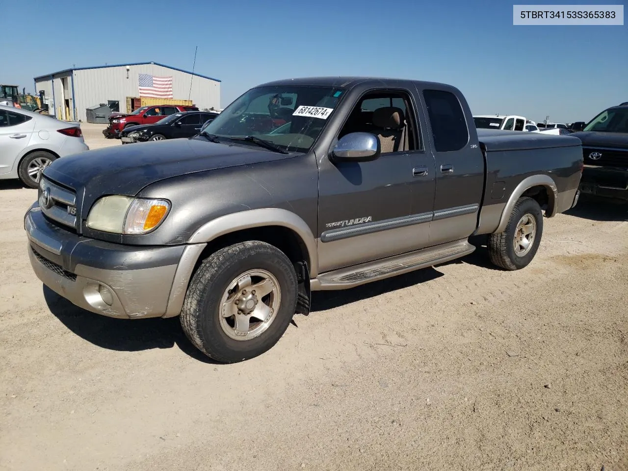 2003 Toyota Tundra Access Cab Sr5 VIN: 5TBRT34153S365383 Lot: 68142674