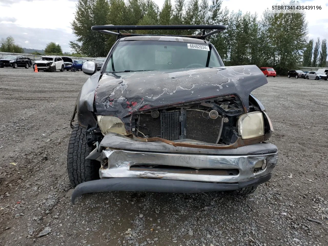 2003 Toyota Tundra Access Cab Sr5 VIN: 5TBRT34143S439196 Lot: 68482034