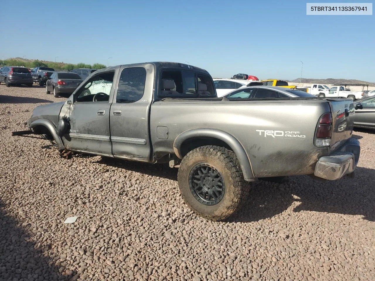 5TBRT34113S367941 2003 Toyota Tundra Access Cab Sr5