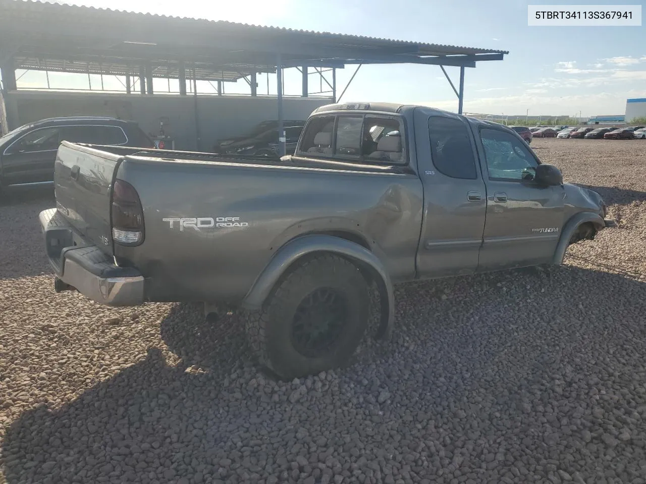 2003 Toyota Tundra Access Cab Sr5 VIN: 5TBRT34113S367941 Lot: 69238064