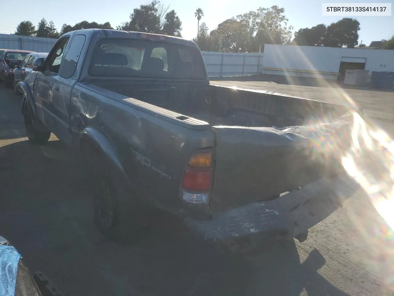 2003 Toyota Tundra Access Cab Limited VIN: 5TBRT38133S414137 Lot: 69531644