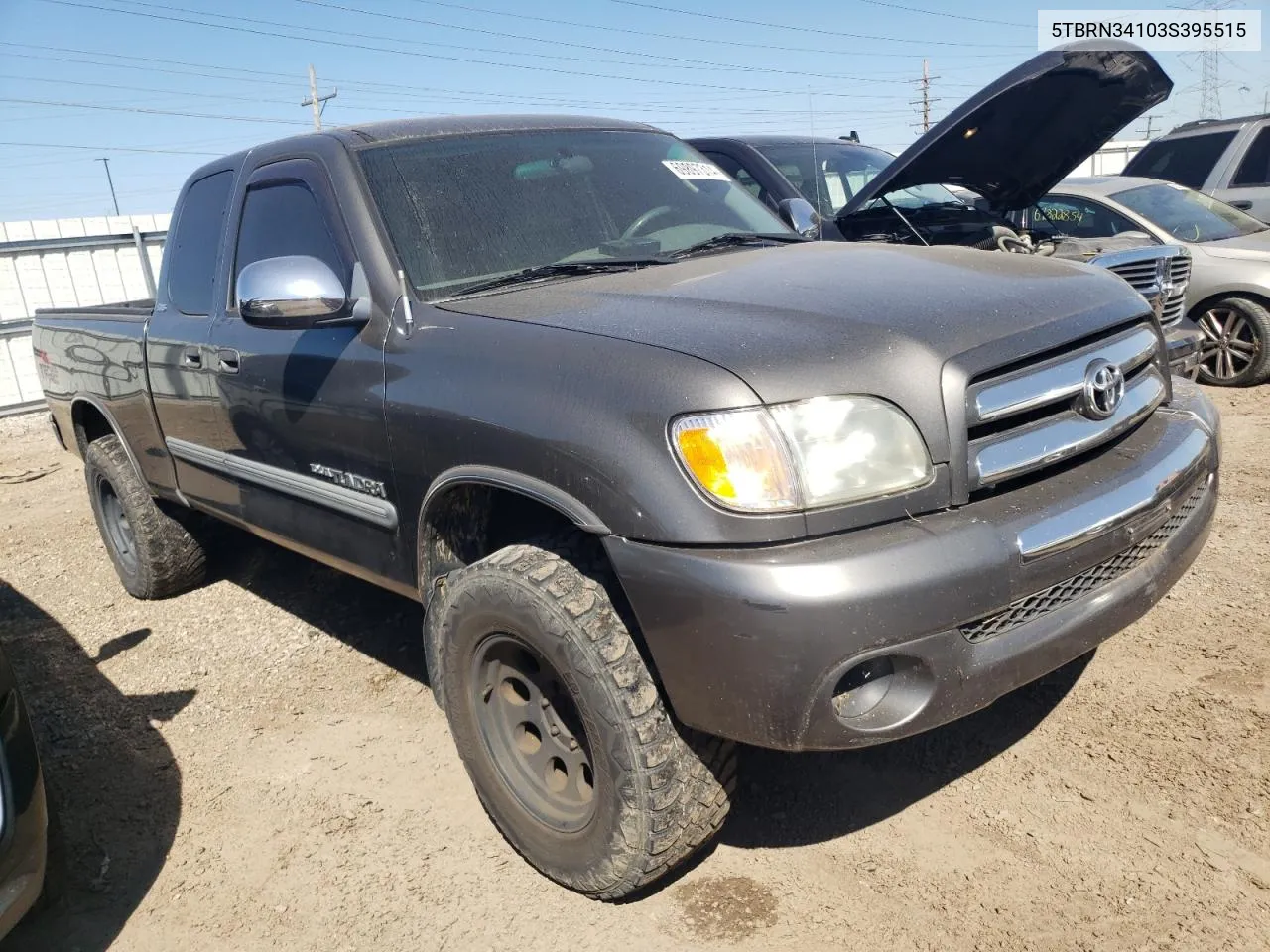 2003 Toyota Tundra Access Cab Sr5 VIN: 5TBRN34103S395515 Lot: 69897314