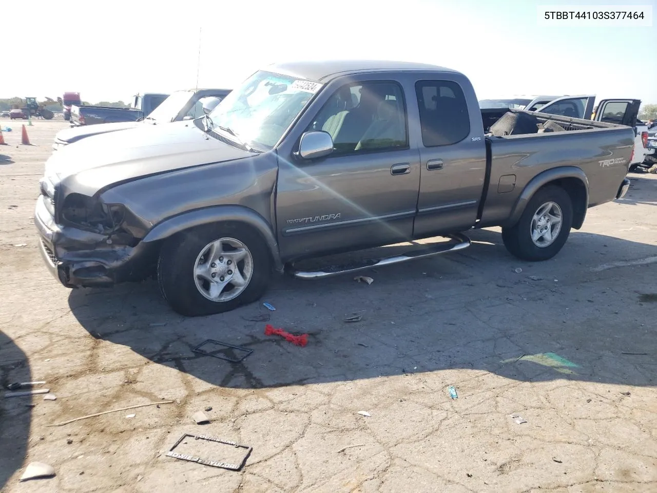 2003 Toyota Tundra Access Cab Sr5 VIN: 5TBBT44103S377464 Lot: 69936124