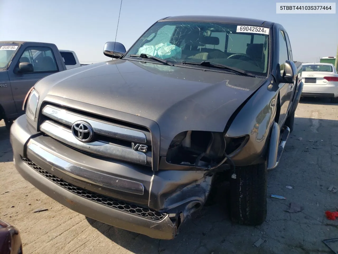 2003 Toyota Tundra Access Cab Sr5 VIN: 5TBBT44103S377464 Lot: 69936124