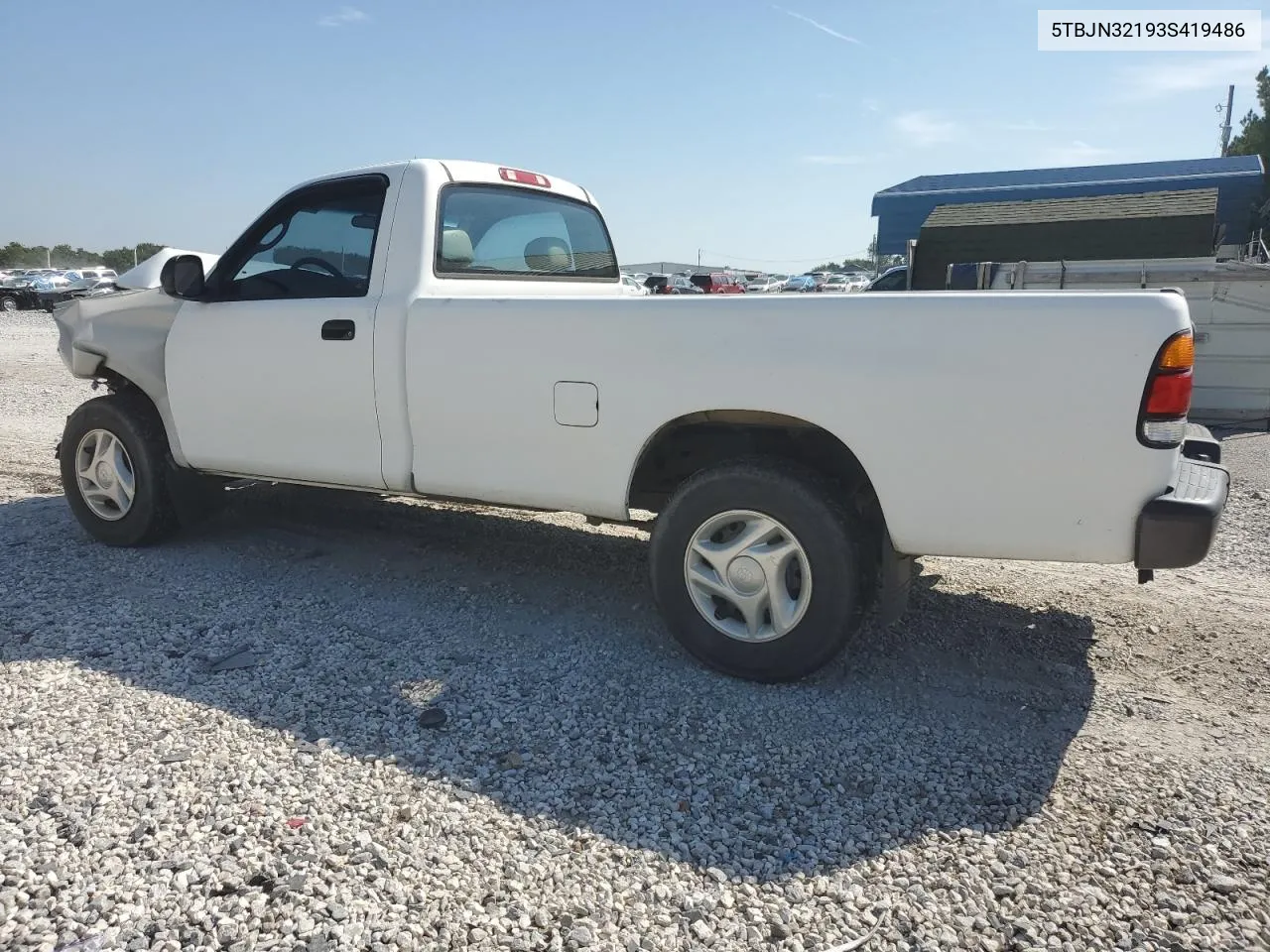 2003 Toyota Tundra VIN: 5TBJN32193S419486 Lot: 70412764