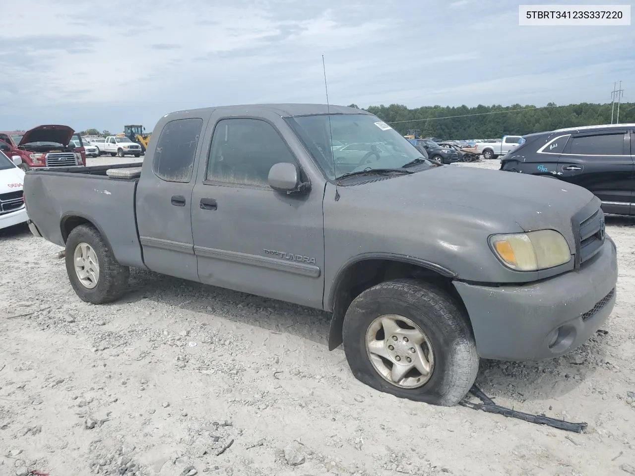 2003 Toyota Tundra Access Cab Sr5 VIN: 5TBRT34123S337220 Lot: 70533964