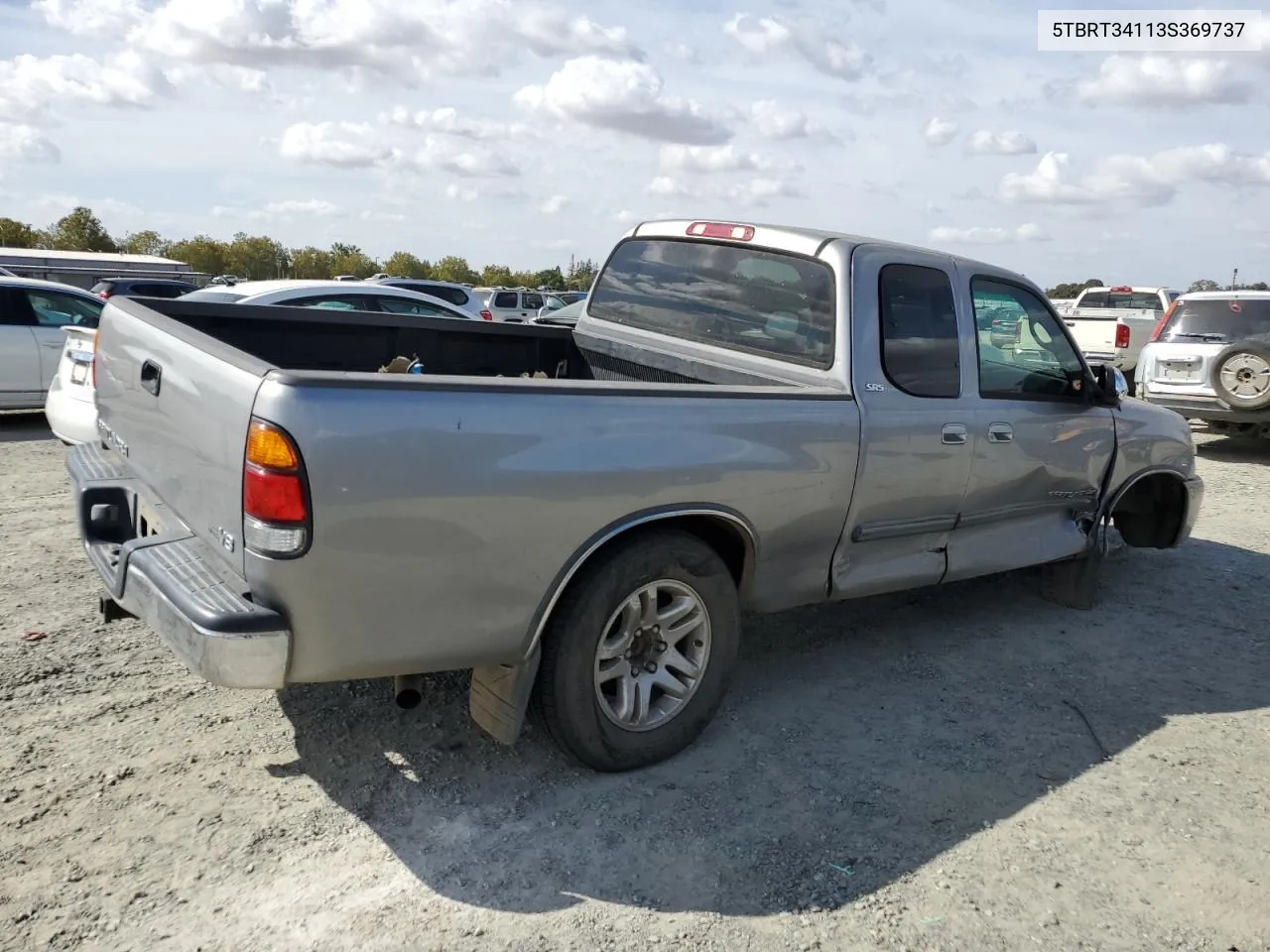 2003 Toyota Tundra Access Cab Sr5 VIN: 5TBRT34113S369737 Lot: 71417064